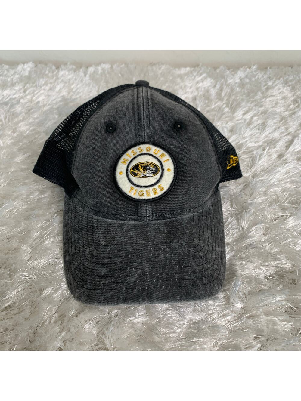 Mizzou University of Missouri Baseball Cap Hat Mesh Snap Back  New Era